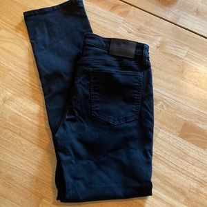 Lucky Brand Mid Rise Straight Sweet Black denim jeans Size 12 Regular